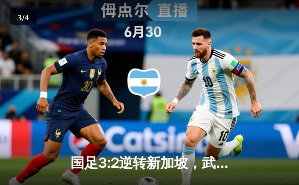 国足3:2逆转新加坡，武磊梅开二度助球队世界杯预选赛惊险取胜 - 3